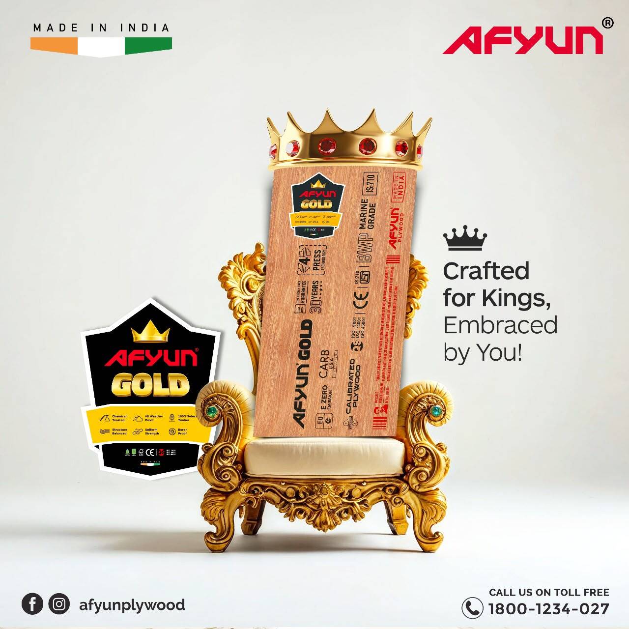 AFYUN Gold Marine Plywood